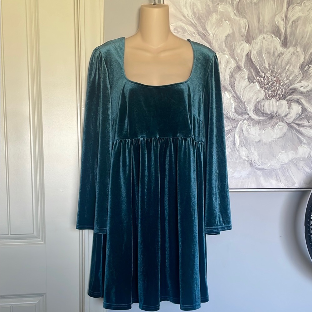 Modcloth Not Your Babydoll Anymore Dress Sz L